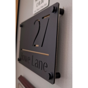 Modern House Sign/House Number feature image