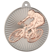 Cycling Medal - Two tone feature image