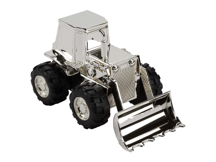 Personalised Digger Money box East Riding Engraving